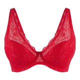 Lingadore - Triangle Plunge Bh Red