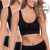 Balzaa - Milano BH Top 3-PAK Svart