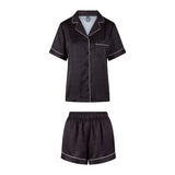 Lingadore - Pyjamas Sæt Kort Sort