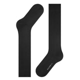 Falke - Cotton Touch Knæstrømpe Sort