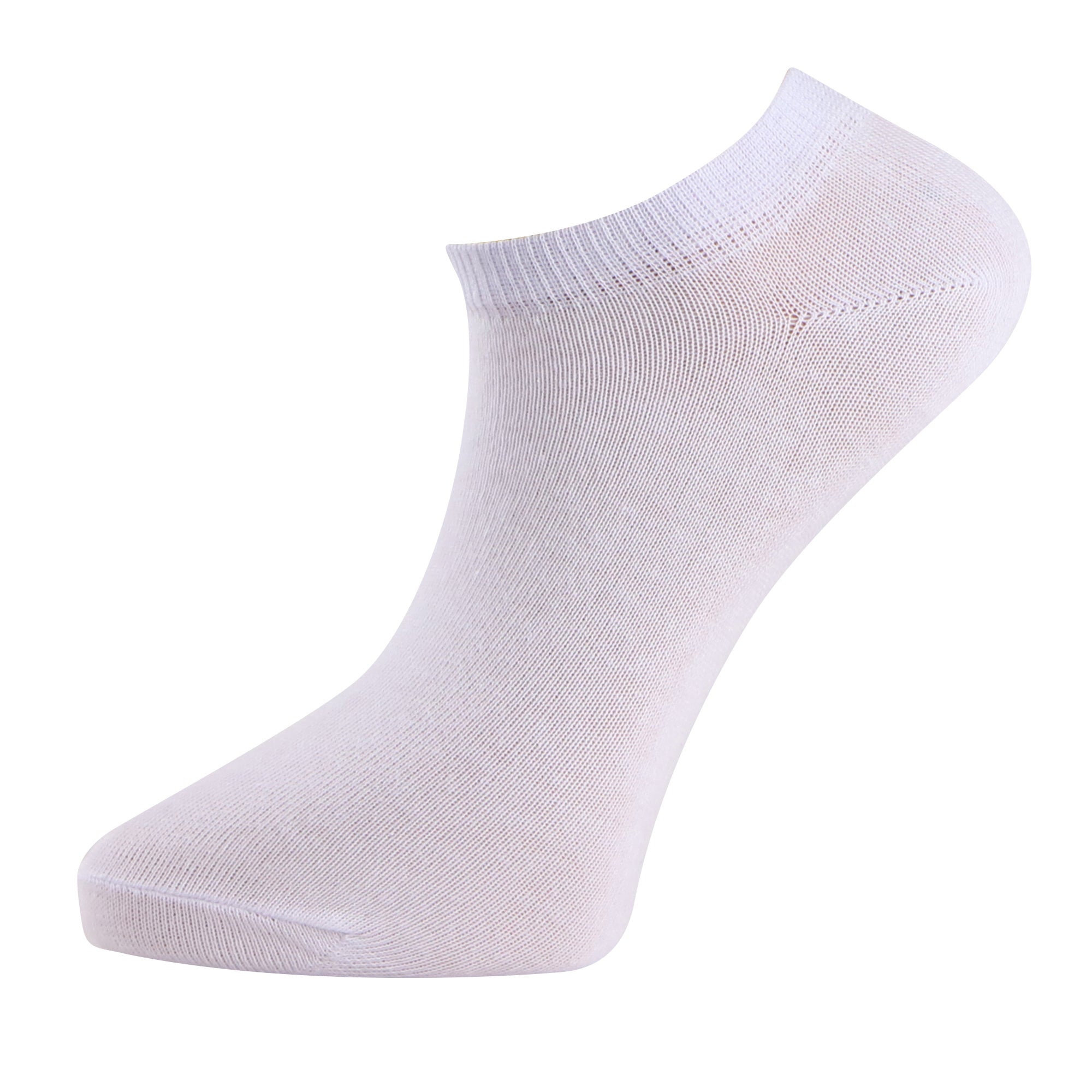 Trofé - 2-pak Bambus Footies Hvid – SASS