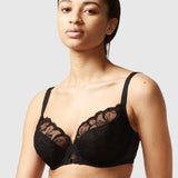Chantelle - Fleurs Fullcup BH Svart