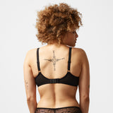 Chantelle - Fleurs Plunge BH Svart