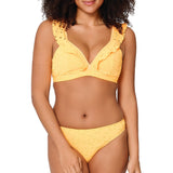 Lingadore - Vatteret Triangle Bikini Sæt Orange