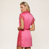 Lingadore - Satin Kimono Pink