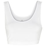 JBS of Denmark - Bambus Bra Top Med Bred Strop Hvid