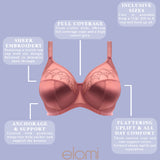 Elomi - Cate Fullcup Bh Rosewood