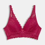 Esprit - Triangle Soft Bra Dark Pink
