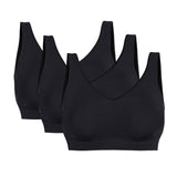 Balzaa - Milano BH Top 3-PAK Svart