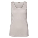 Lady avenue - Jersey Top med breda axelband Silke