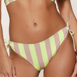 Lingadore - Vatteret Triangle Bikini Sæt Stripes