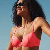 Marie Jo - Cassie Hjerteformet Bikini Top Neon Fiesta