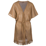 Lingadore - Strandkjole/kimono Almond
