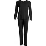 Lady avenue - Jersey Silke Pyjamas Sort