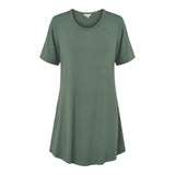 Lady avenue - Bambus Bigshirt Army