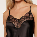 Lingadore - Black Chemise Kjole Sort