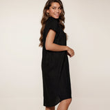 Lingadore - Strandkjole Med Korte æRmer Sort