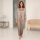 Lady avenue - Satin De Luxe Pyjamas Moon Roc