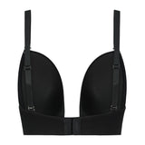 Byebra - Bh Til Dyb Udskæring Sort