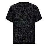 Hype The Detail - Oversized Lace T-shirt Sort