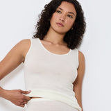 Triumph - Beauty Layers Tank Top Wool Ecru White