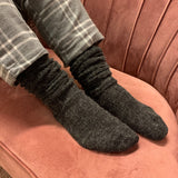 Festival - Alpaka Knæ Strømper Anthracite