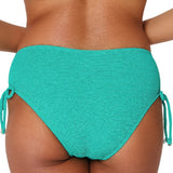 Lingadore - Frotté Bikini Tai Med Snøre Deep Green