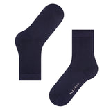 Falke - Cotton Touch Strømpe Dark Navy