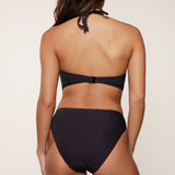 Lingadore - Vatteret Triangle Bikini Sæt Sort