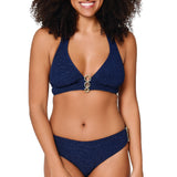 Lingadore - Vatt Triangle Bikini Sæt Admiral