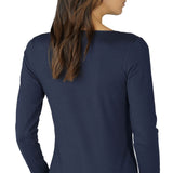 Mey - Cotton Pure Top L/æ Night Blue