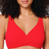 Lingadore - Frotté Bikini Top Med Bøjle Venere Red