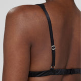 Esprit - Satin Lace Top Svart