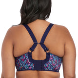 Elomi - Energise Sports Bh Navy Geo