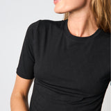 Hype The Detail - Cotton T-shirt Sort