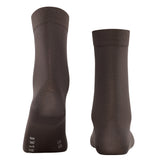 Falke - Cotton Touch Strømpe Dark Brown