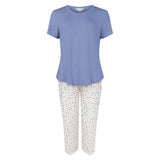Lady avenue - Bambus Pyjamas Med Capri Buks