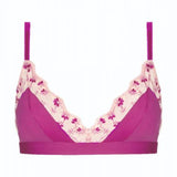 Mey - Poetry Flowery Trekants Bh Cosmo Pink