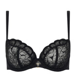 Chantelle - Fleurs Fullcup BH Svart