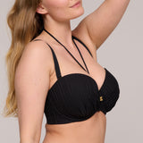 Primadonna - Kiruna Stropløs Bikini Sort