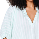 Lingadore - Strand Sæt Mint Stripe