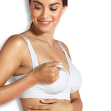 Carriwell - Amnings BH med Carri-Gel Vit