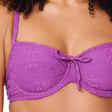 Lingadore - Grape Bikini Top Med Bøjle Sparkling