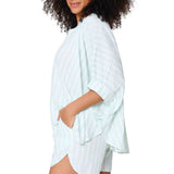 Lingadore - Strand Sæt Mint Stripe