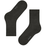 Falke - Clima Wool Strømpe Anthracite Melange