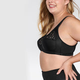 Silvana - Blød Bh Uden Bøjle Sort