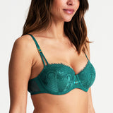 Marie Jo - Junoo Vatteret Balconette Bh Jasper Green