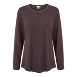 Lady avenue - Bomuld Flannel Pyjamas Coffee