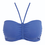 Freya - Jewel Cove Bandeau Plain Azure