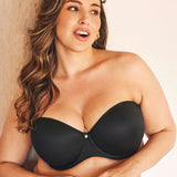Elomi - Smooth Stropløs Bh Sort